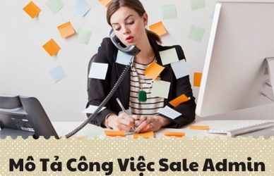 Mô Tả Công Việc Sale Admin