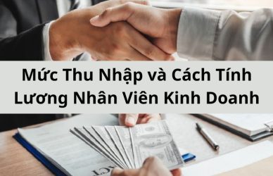 Mức Thu Nhập và Cách Tính Lương Nhân Viên Kinh Doanh